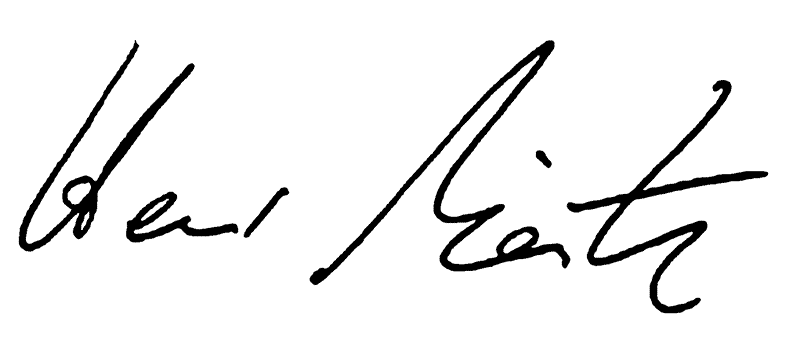 Signature Hans Moritz